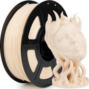 iSANMATE ASA Filament 1.75mm Skin 1KG, UV & Weather Resistant 3D Printer Filament Perfect for Outdoor Functional Parts, Dimensional Accuracy +/- 0.02mm, 1kg Spool (2.2lbs)