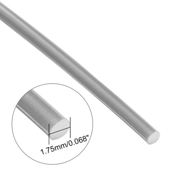 uxcell 3D Pen Filament Refills,32.8Ft,1.75mm PLA Filament Refills,Dimensional Accuracy +/- 0.02mm,for 3D Printer,Gray - Image 2